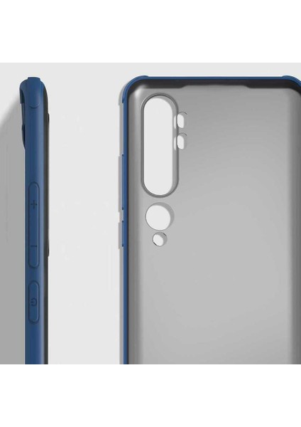 Xiaomi Mi Note 10 Airbagli Darbe Koruyucu Renkli Kılıf Kapak