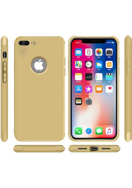 MRC İletişim Apple iPhone 8 Plus Airbagli Mat Darbe Koruyucu Kılıf