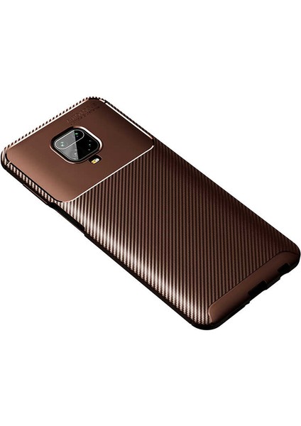 Xiaomi Redmi Note 9s Karbon Tasarımlı Ultra Dayanıklı Silikon Kılıf
