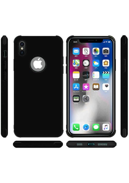 Apple iPhone Xs Max 6.5 Airbagli Mat Darbe Koruyucu Kılıf
