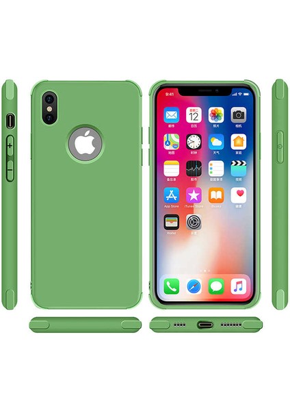 Apple iPhone Xs Max 6.5 Airbagli Mat Darbe Koruyucu Kılıf