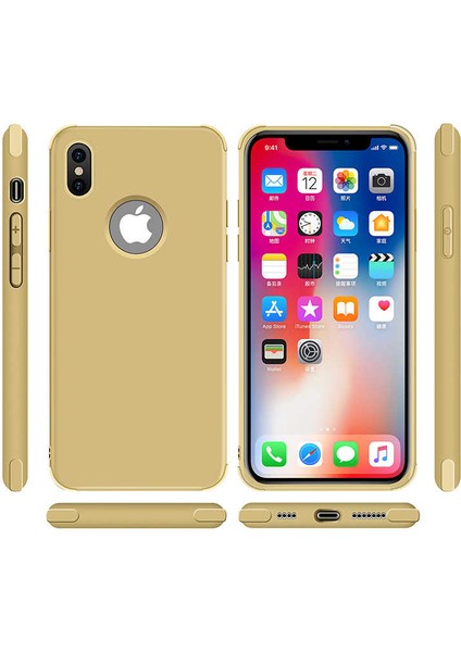 Apple iPhone Xs Max 6.5 Airbagli Mat Darbe Koruyucu Kılıf