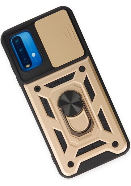 Xiaomi Redmi 9t Kılıf Kamera Korumalı Sürgülü Yüzüklü Armor Military Zırh Tank fırsatları