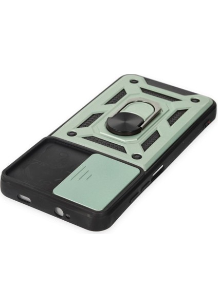 Xiaomi Redmi 9t Kılıf Kamera Korumalı Sürgülü Yüzüklü Armor Military Zırh Tank modelleri
