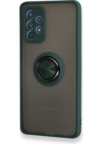 Samsung Galaxy A32 Kılıf Standlı Yüzüklü Buzlu Tasarım Arka Kapak fiyatları