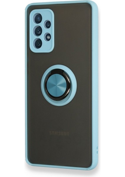 Samsung Galaxy A32 Kılıf Standlı Yüzüklü Buzlu Tasarım Arka Kapak fiyatları