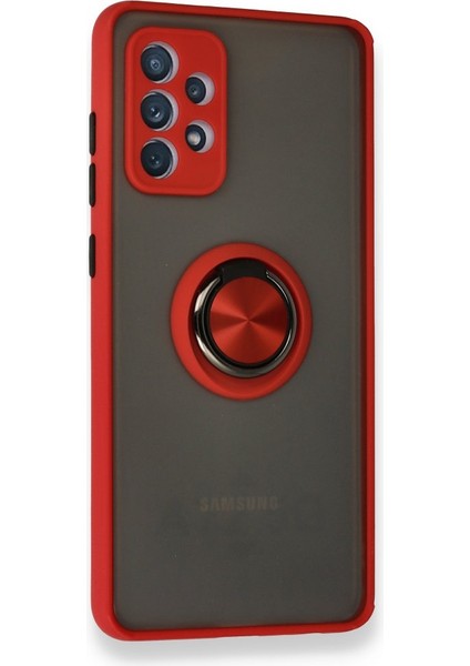 Samsung Galaxy A32 Kılıf Standlı Yüzüklü Buzlu Tasarım Arka Kapak fiyatları