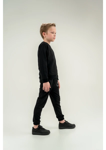 Gold Class Kidswear Gold Class Baskılı Unisex Çocuk Eşofman Takımı