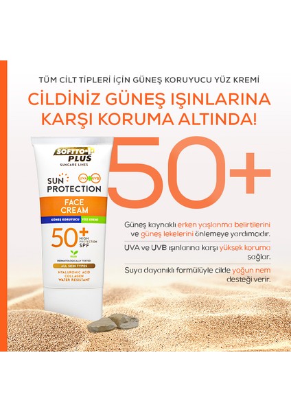 Güneş Koruyucu Yüz Kremi 75 ml 50 Spf