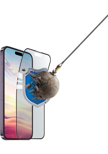 iPhone 11 Pro X-Bufferglass Temperli 9D Cam Ekran Koruyucu