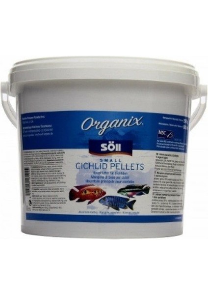 Cichlid Pellets Kovadan Bölme 500 gr