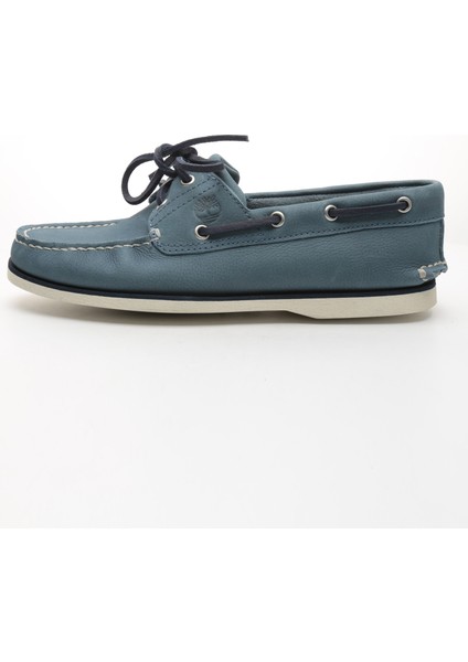 TB0A5QW4DJ51 Timberland Classic Boat 2 Eye Erkek Lacivert
