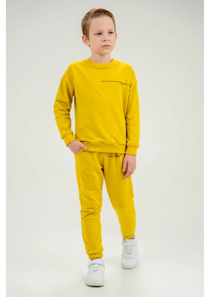 Gold Class Kidswear Unisex Lastikli Çocuk Eşofman Takımı