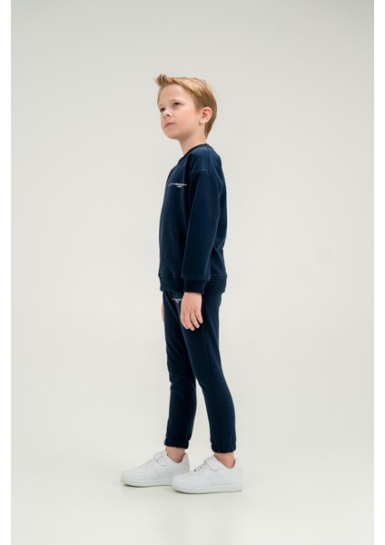 Unisex Lastikli Çocuk Eşofman Takımı