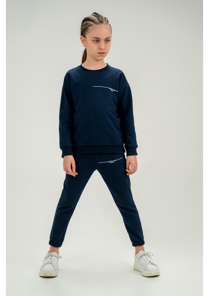 Unisex Lastikli Çocuk Eşofman Takımı