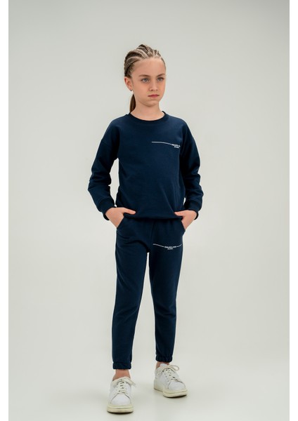 Unisex Lastikli Çocuk Eşofman Takımı