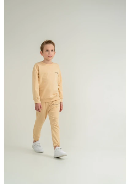 Gold Class Kidswear Unisex Lastikli Çocuk Eşofman Takımı