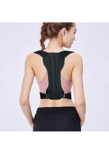 Ankaflex Spor Manyetik Balenli Doğru Duruş Korsesi Bel Omuz Kaambur-Luk Sırt Kemeri Aparatıııı