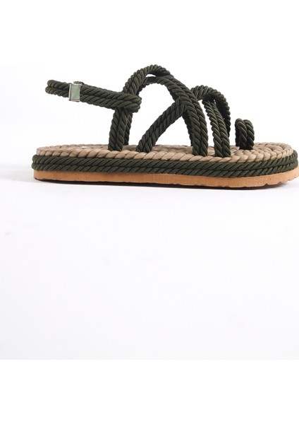 MBFRD22104-HK Kadın Platform Halat Ip Sandalet fırsatları