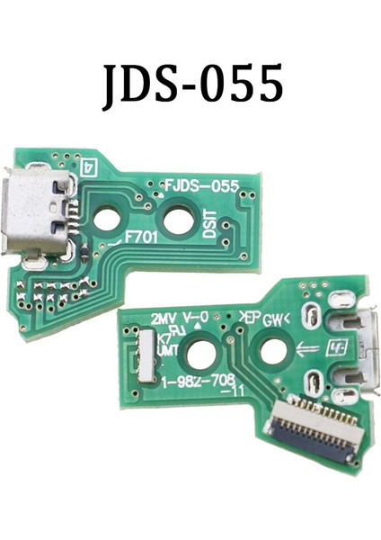 1 Adet Playstation 4 Ps4 Uyumlu Jds 050 055 USB Soket Şarj Giriş Board Ps4 Yedek Parça