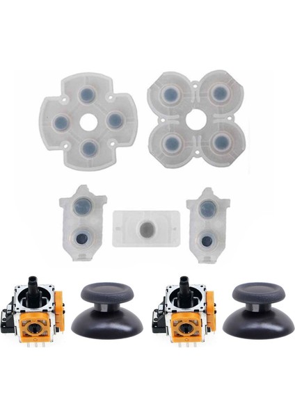 Ps4 030 040 050 055 Analog Motor Topuz Iç Lastik Tamir Seti Playstation 4 Kol Tamir Yedek Parça