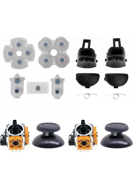 PS4 040 050 055 Analog Motor Topuz İç Lastik Tetik Omuz Tuşu Tamir Seti Playstation 4 Kol Tamir fiyatları