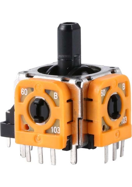 8 Adet Ps4 Analog Motor Tüm Ps4 Kollarına Uyumlu Turuncu Seri Ps4 Orjinal Yedek Parça