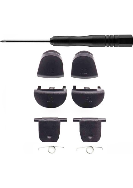 PS4 030 Tetik ve Tornavida Tamir Seti Playstation 4 Yedek Parça L1 L2 R1 R2