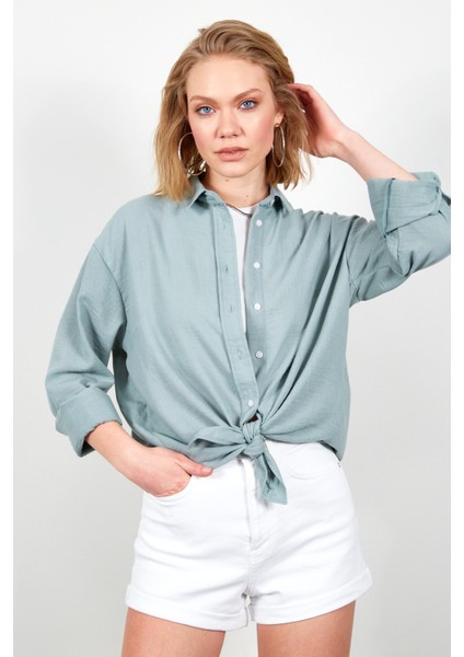 Elma Diva Kadın Gömlek