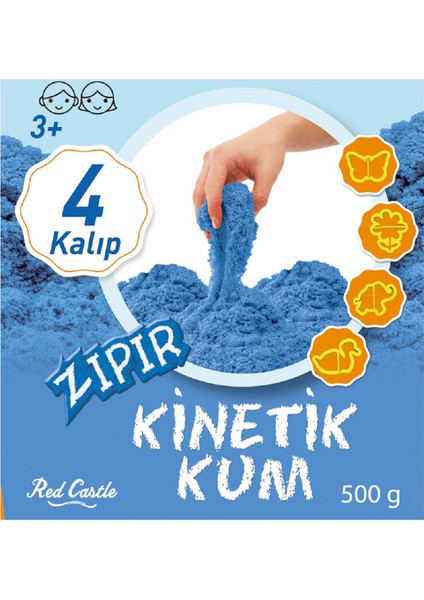 Castle Zıpır Kum Mavi 500Gr Kova-ZKG500-201