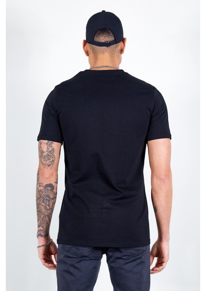 Siyah Erkek Basic T-Shirt