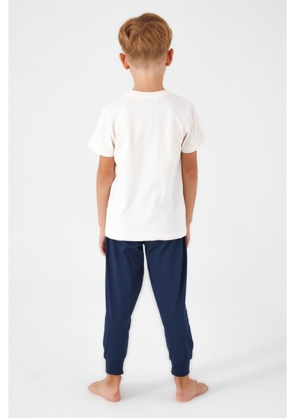2528 Boat Erkek Çocuk Kısa Kol Pijama Takım fiyatları