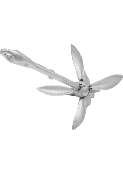 Grapnel Boat Anchor Kürek Tahtaları Için Taşınabilir Küçük Su Taşıtları Kanoları 3.2kg (Yurt Dışından)