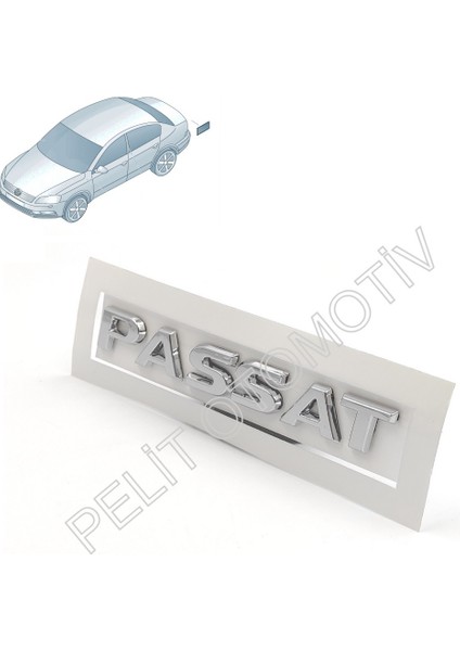 Passat Bagaj Kapak Yazısı 3C8853687A (2011-2015) B7