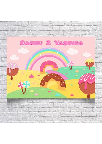 Pastane Temalı Doğum Günü AFIŞI35 x 50 cm