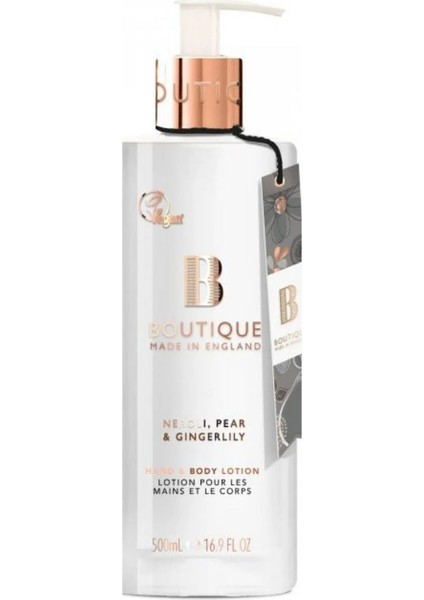 Bb Neroli Pear & Gingerlily El ve Vücut Kremi 500 ml
