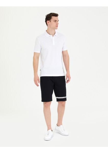 Pierre Cardin Erkek Beyaz Slim Fit Polo Yaka Tişört 50273571-VR013