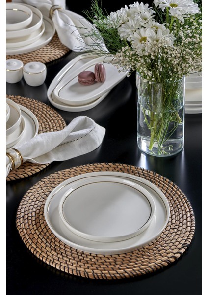 N3489 Velvet Gold 56 Parça Yemek Takımı fiyatları