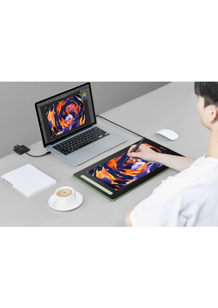 Artist 16 2nd Generation Grafik Ekran Tablet Yeşil