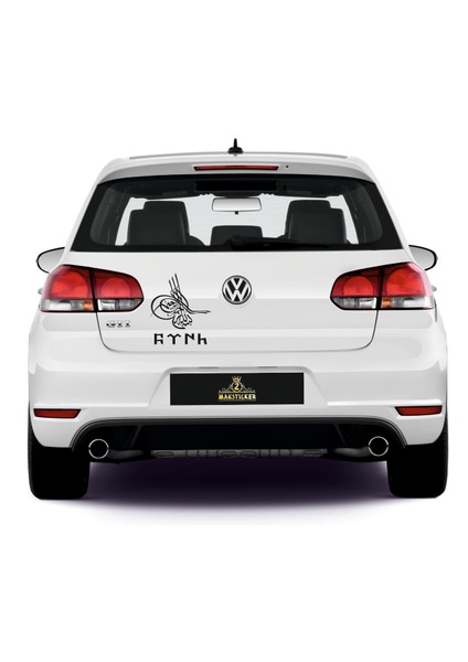 Aynh Detaylı Tuğra Sticker fiyatları