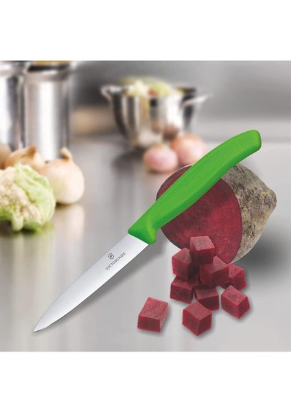 Yeşil Bıçak Seti Evrekala 10 cm modelleri