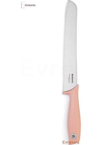 Evrekala Shop Ekmek Bıçağı 20 cm Brabantia Pink Bread Knife