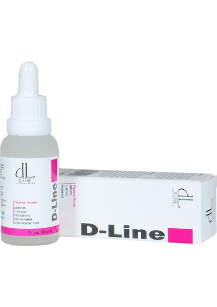 D-LİNE PİGMENT SERUM 30 ml  Ton Eşitleyici Aydınlatıcı Serum Tüm Cilt Tiplerine Uygun Leke Karşıtı