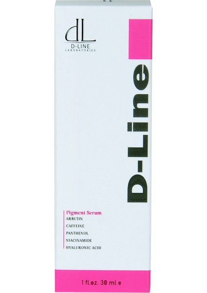 D-LİNE PİGMENT SERUM 30 ml  Ton Eşitleyici Aydınlatıcı Serum Tüm Cilt Tiplerine Uygun Leke Karşıtı