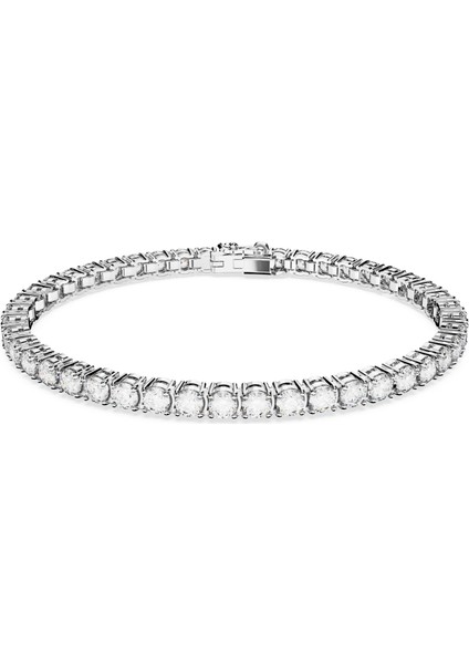 5648938 Swarovski Bilezik Re Matrix:bracelet S Whi/rhs L