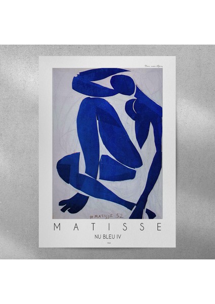 Henri Matisse Blue Nude Iv Posteri Çerçevesiz