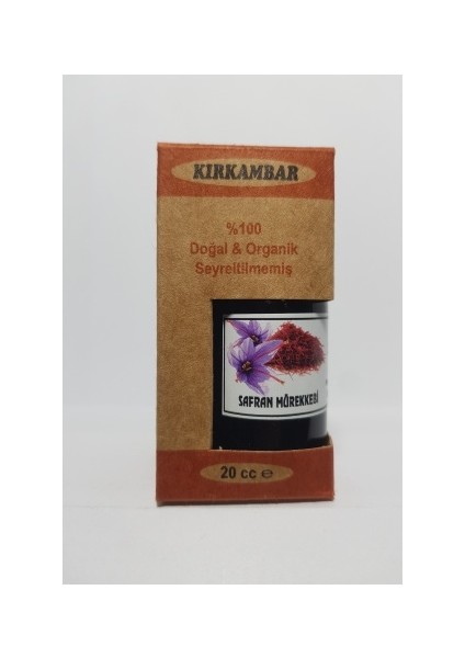 Safran Mürekkebi (Siyah) 20 cc