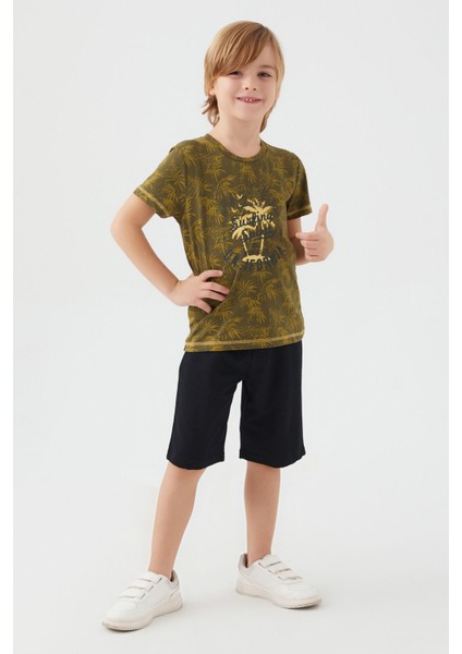 2564 Surfing Spirit Erkek Çocuk Bermuda Takım