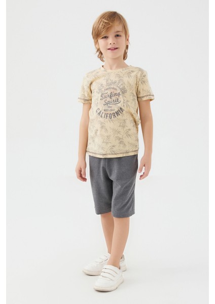 2564 Surfing Spirit Erkek Çocuk Bermuda Takım modelleri