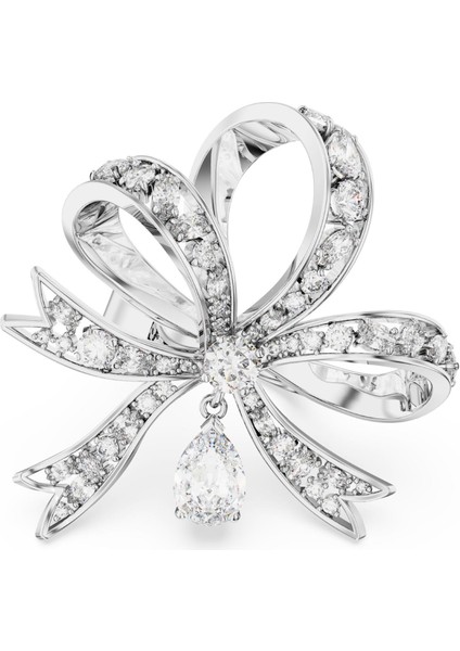 5647725 Swarovski Yüzük Volta:ring L Bow Whi/rhs 58